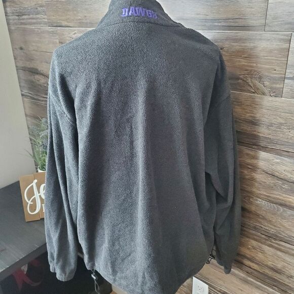 Columbia Washington Huskies Dawgs NCAA Full Zip Fleece Jacket Mens Size XL - Picture 2 of 6